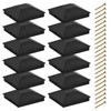 Focenat 12 Pack Fence Post Caps, 9 x 9 cm