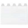 Stylex 49100 Index Card Box DIN A7 with 5 Compartments