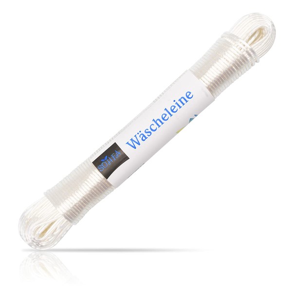 SOHFA 50 m Washing Line with Steel Core, Made in