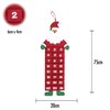 Large Felt Christmas Advent Calendar With Pockets Hanging Decoration (Choose