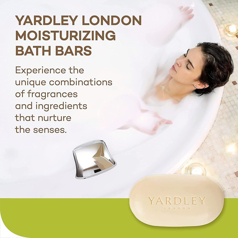 Yardley London Aloe and Avocado Naturally Moisturizing Bath Bar 4.0