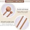 Pottery Throwing Stick Professional Pottery Clay Sculpting Tool Wood Ball
