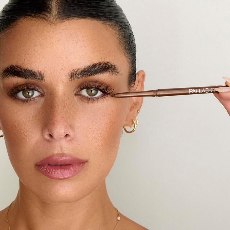 Delineador de Ojos Impermeable Palladio PRE02 – Negro Marrón Cremoso