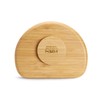 Munchkin® Bambou™ Divided Suction Plate - Eco-Friendly Bamboo Dinnerware for