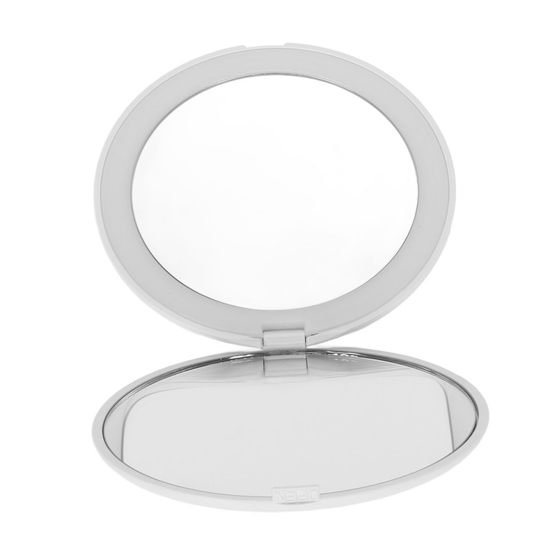 3.5 Inch LED Mirror 1X 10X Magnification Double Sided Makeup
