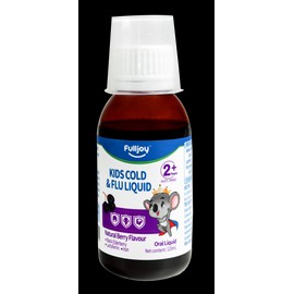 Fulljoy Kids 2+ Years Cold & FLu Natural Berry Flavour Oral Liquid 120mL