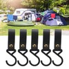 15Pcs Leather S Hooks High Strength Multifunctional Portable S Hangers