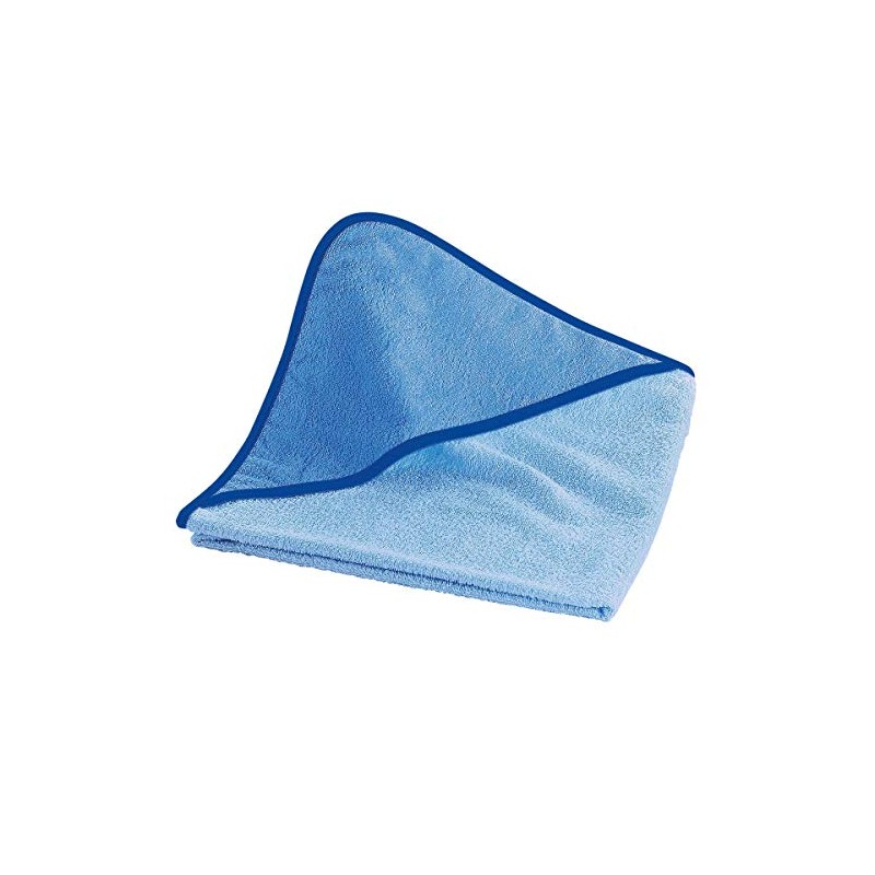 Wörner Südfrottier Hooded Bath Towel Unembroidered Plain Square Terry Cloth