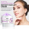Crema De Estiramiento Facial Instantánea V Acetyl Hexapéptid
