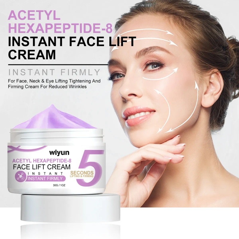 Crema De Estiramiento Facial Instantánea V Acetyl Hexapéptid