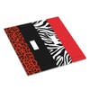 Red Zebra Leopard Cheetah Print 2 Gang Double Toggle Light
