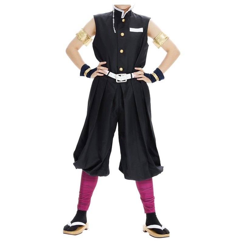 Alleyon Demon Cosplay Tengen Uzui Costume Uniform Anime
