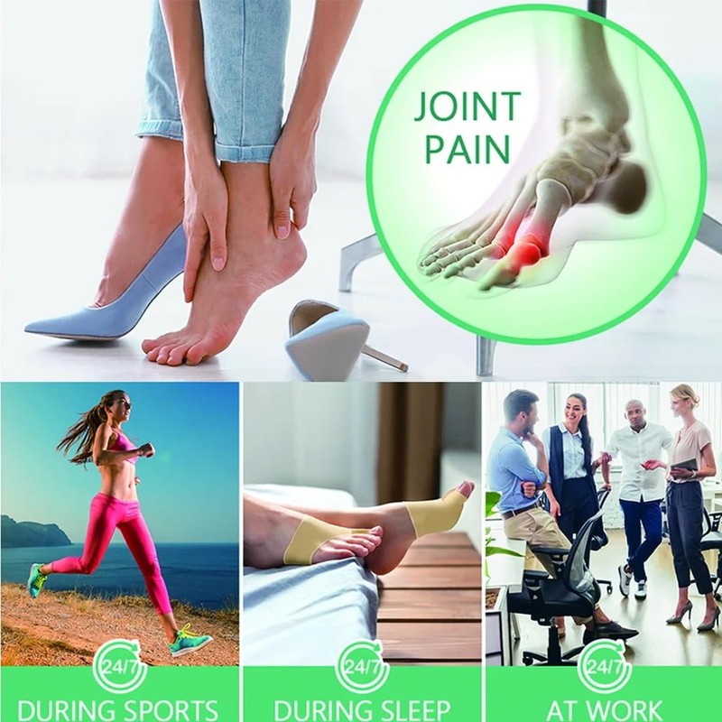 Hallux Valgus Correction, Hallux Valgus Splint, Built-in Shock Absorber and