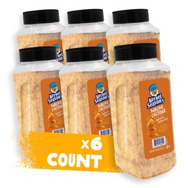 Kernel Season's Popcorn Seasoning Commercial Jar, Nacho Cheddar, 26 Oz (Pack of 6)