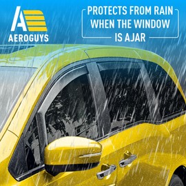 Extra Durable Window Deflectors in-Channel Window Visors Rain Guards Fit for Honda Odyssey 2018-2026, Sun Visors, Wind Vent for Shades, Exterior Car Accessories - 4pcs. AG0765