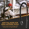 Tool Lanyard with Heavy Duty Carabiner and Adjustable Loop End