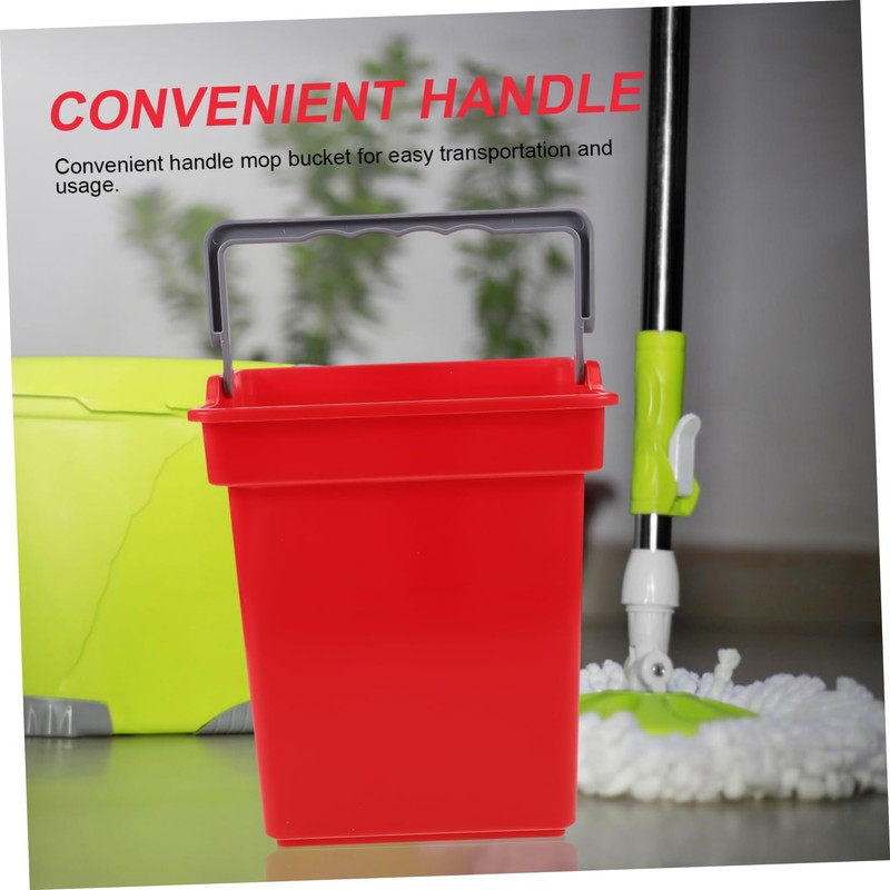 KOMBIUDA Portable Multifunctional Storage Bucket with Handle Large Capacity Household