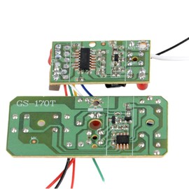 Baoblaze 4CH Control 27MHz Circuit PCB Transmitter Receiver Board for RC Car
