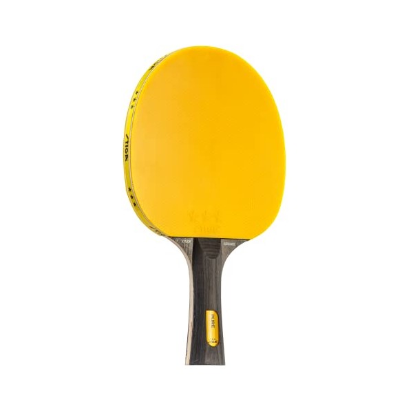 STIGA Pure Color Advance Performance-Level Table Tennis Racket (Yellow)