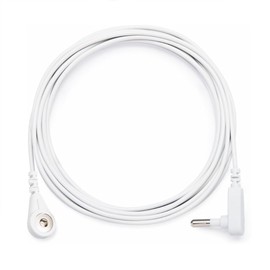 Grounding Cord for Grounding Products Universal Wire 15 ft Long White Replacement Cord Grounded Cable for Mat Kits