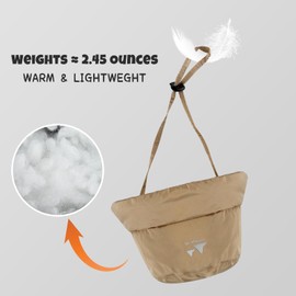 MK MATT KEELY Winter Men's Warm Foldable Fishing Hat Outdoor Rain Hat Waterproof Lightweight Bucket Hat, khaki