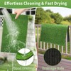STARROAD-TIM 30 x 20 inches 2 Pack Fake Grass Pee