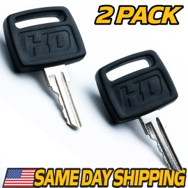 HD Switch (2 pk) Ignition Key fits John Deere F911 F912 F915 F925 F932 F935 F1145 ZTrak