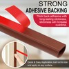 【New Upgrade】Silicone Door Weather Stripping Door Seal Strip, 19.7 Feet