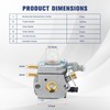 Powtol SRM 2100 Carburetor for Echo SRM 2400 SRM-2100 SRM2100