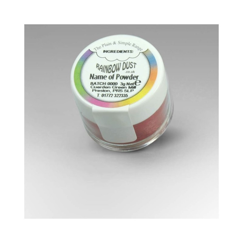 Rainbow Dust Pink Candy Food Powder Colour
