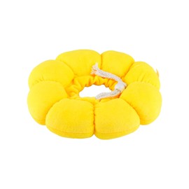 Thyonta Sunflower Pet Recovery Collar Soft and Comfortable Anti-Lick and Scratch Adjustable Neck Collar Promote Healing for Cats and Dogs Post-surgery Care