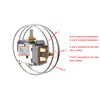 AC 220V 6A 3 Pin Freezer Refrigerator Thermostat WDF-18