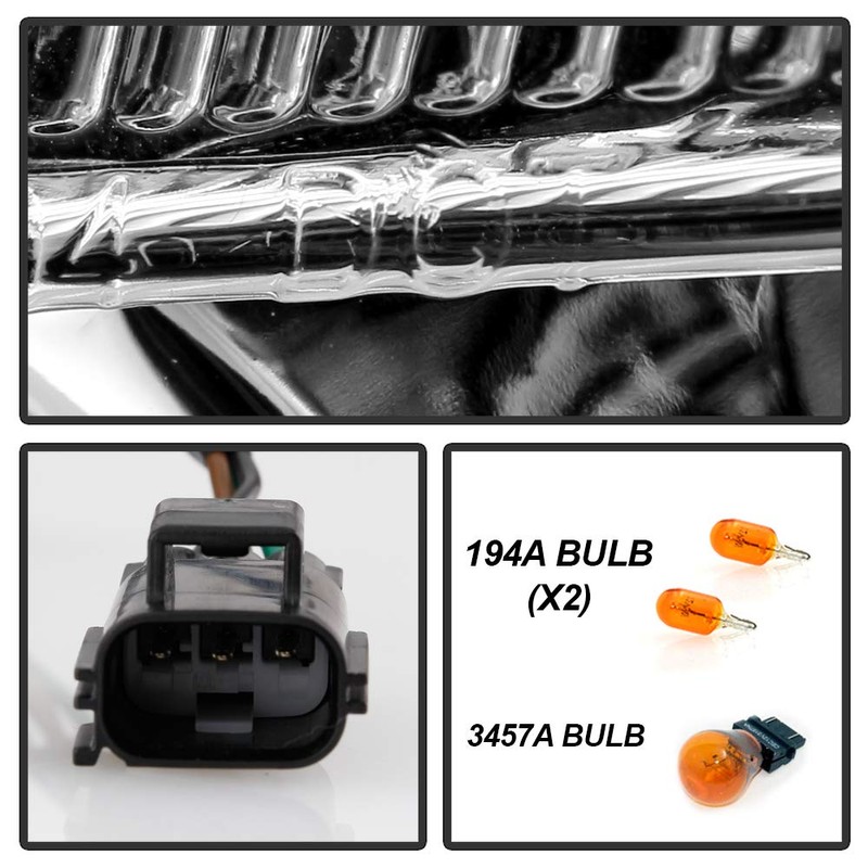 ACANII - For 2005-2010 Chrysler 300 Halogen Headlights Headlamps Head