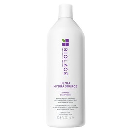 Biolage Shampoo Ultra Hydrasource | Con aloe, aceite de albaricoque y mantequilla de capuacu | Para hidratación de cabello 1L