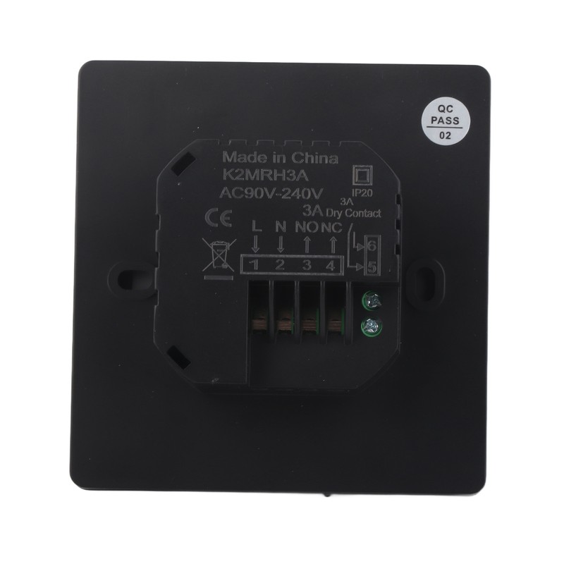 4400W Temperature Controller LCD Touch Screen Floor Heating Thermostat 5