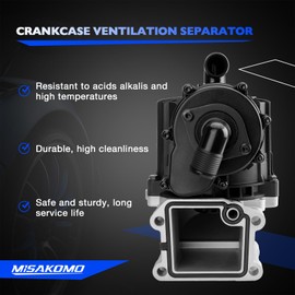 Misakomo 21122541 Crankcase Ventilation Oil Separator with Gasket - Volvo Oil Separator Compatible with 2008-2014 Volvo Mack D13 D16 MP8 Engine - Replace# 20499419 20532891 21122541