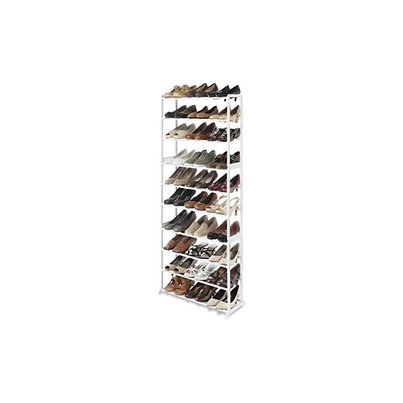 Whitmor 10 Tier Shoe Tower - 30 Pair - Closet