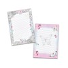 Writing Paper Set with 2 Writing Pads for Girls Kids