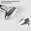 evermotor Chrome CNC 12 V 4 Pieces Mini Motorcycle LED
