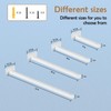 4 Pack Multi-Sized Premium Heavy Duty Shelf Brackets, Steel Thickened
