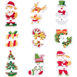 ArtCreativity Christmas Puzzle Toys for Babies - 9 Puzzles - EVA Christmas Baby Puzzle Toys for Infants That Float in Water - 9 Kids Christmas Puzzle Designs - Holiday Stocking Stuffers