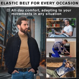 TECEUM Tactical Belt – Black B1 XL – Heavy-Duty Military, Work, Hiking,Rigger, Utility, EDC Men’s Belts – Quick-Release – Nylon Web