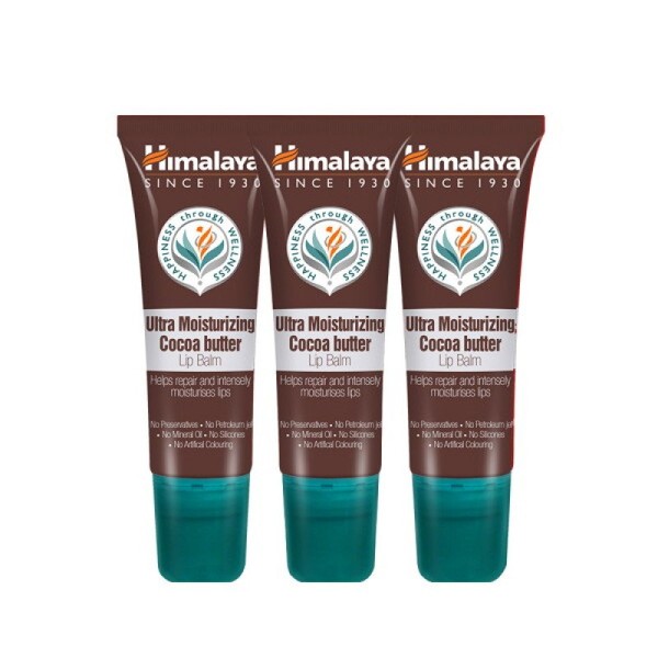 Himalaya Cocoa Butter Lip Balm 10g x3 / 히말라야 코코아버터