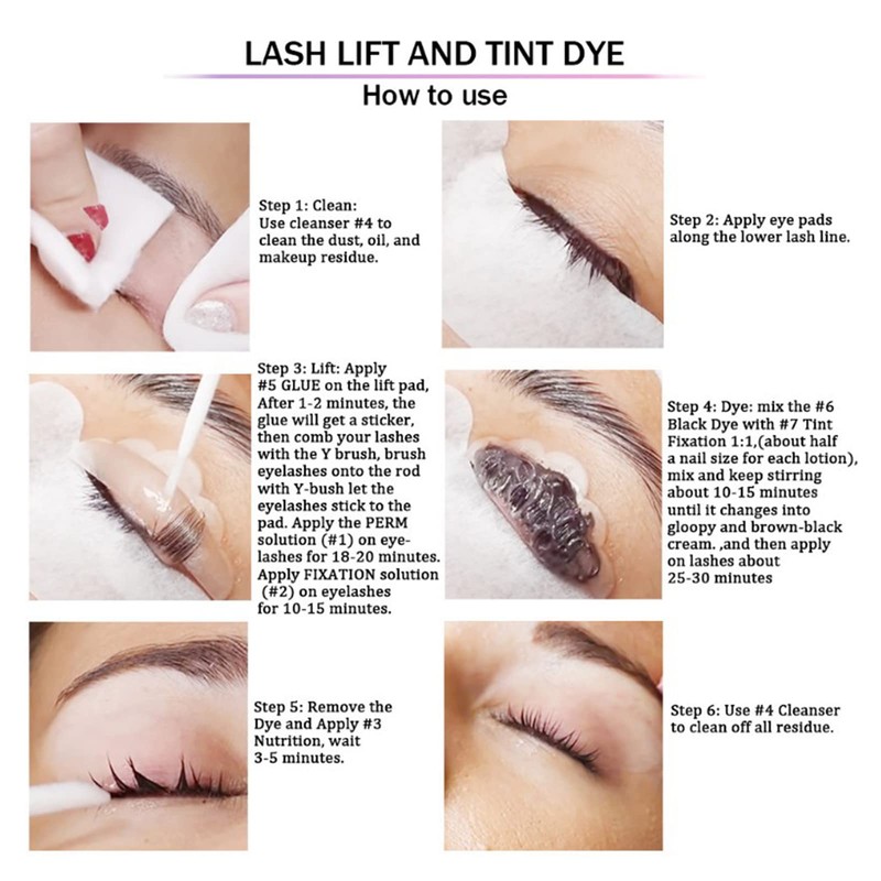 Joyeee 2-in-1 lamination kit for eyebrows and eyelashes, fuller eyebrow