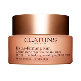Clarins Extra-Firming Night Cream  Anti-Aging Moisturizer  In Just 2 Weeks, Skin Appears Visibly Regenerated, Firmer and Tighter  Evens Skin Tone...  