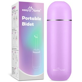 Easy@Home Peri Bottle: Portable Bidet for Postpartum Essentials - Bidet Sprayer with 380ml for Postpartum Care | Personal Hygiene | Women & Men | EPB-01 Pink