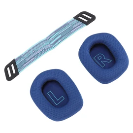 Breathable Mesh High Density Ear Pads Replacement for G733 Gaming Headset, Memory Foam Ear Cushions with Headband Straps, G335 Wired Gaming Headset (Generice6n0xyq597-14)