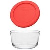 Pyrex 1-cup Storage Containers (Pack of 6) - Total 12-Piece