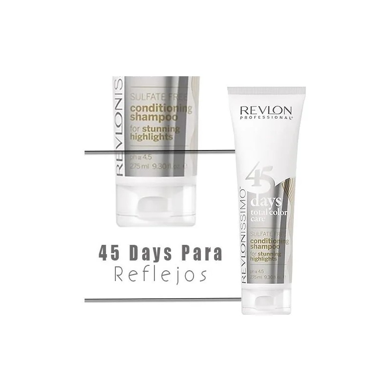 Shampoo Acondicionador Revlonissimo 45 Days Para Reflejos