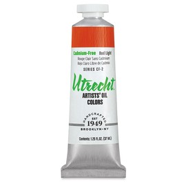 Utrecht Artists' Oil Paint - Cadmium-Free Red Light, 37 ml